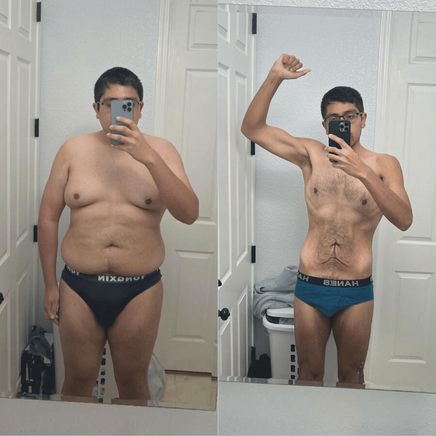 Jay Sebastian — 100lbs/50kg fat loss